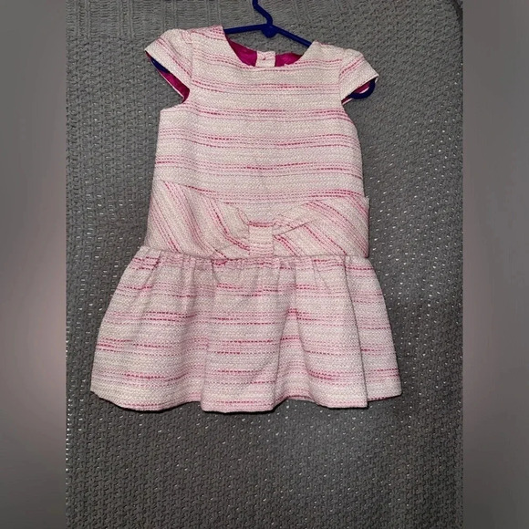 Janie and Jack Other - Janie & Jack Pink Bow Shiny Dress 2T NWT